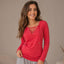 Camiseta Barroco Manga Longa Feminina