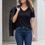 Camiseta Invel® com Gola V