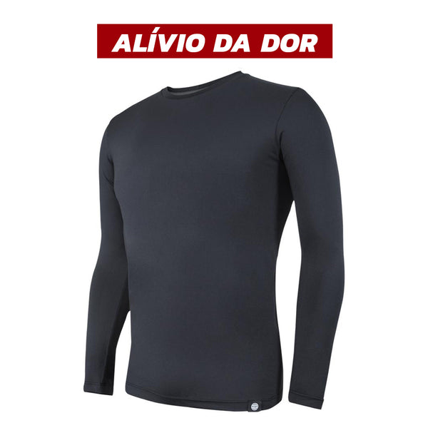 Camiseta Invel® Flat Manga Longa Masculina