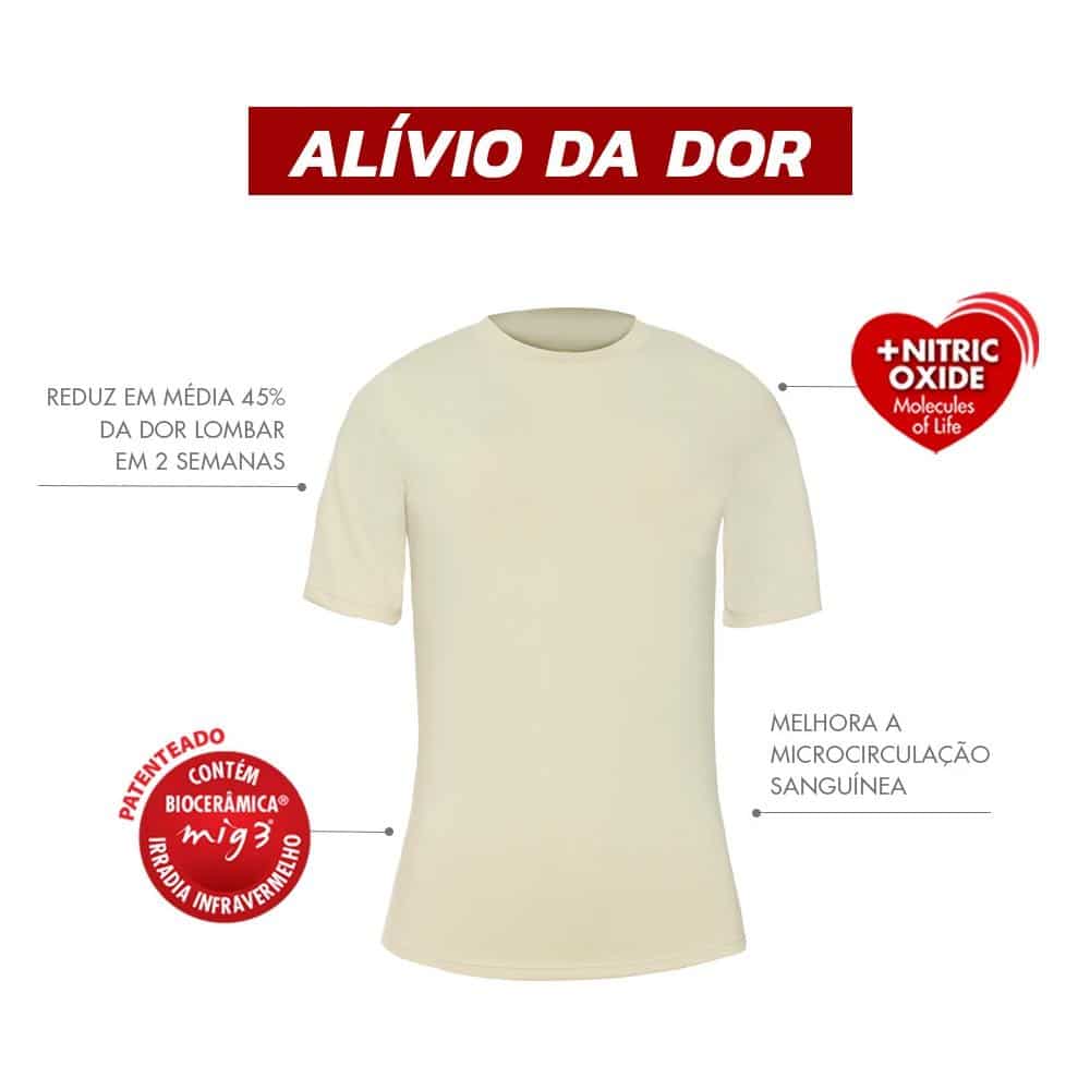 Camiseta Invel® Actiive Shirt Tradicional - Manga Curta - Unisex - Invel