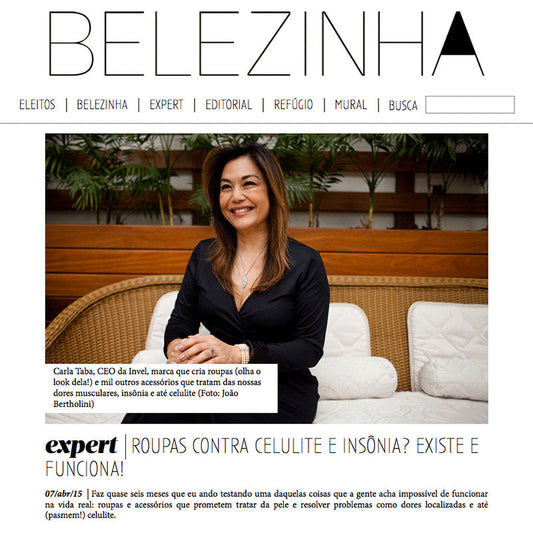 Roupas contra Celulite e Insônia - Blog Belezinha