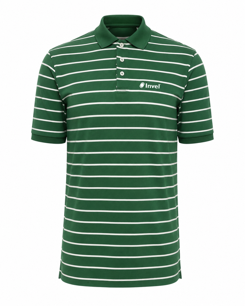 CAMISA POLO LISTRADA MASCULINA INVEL®