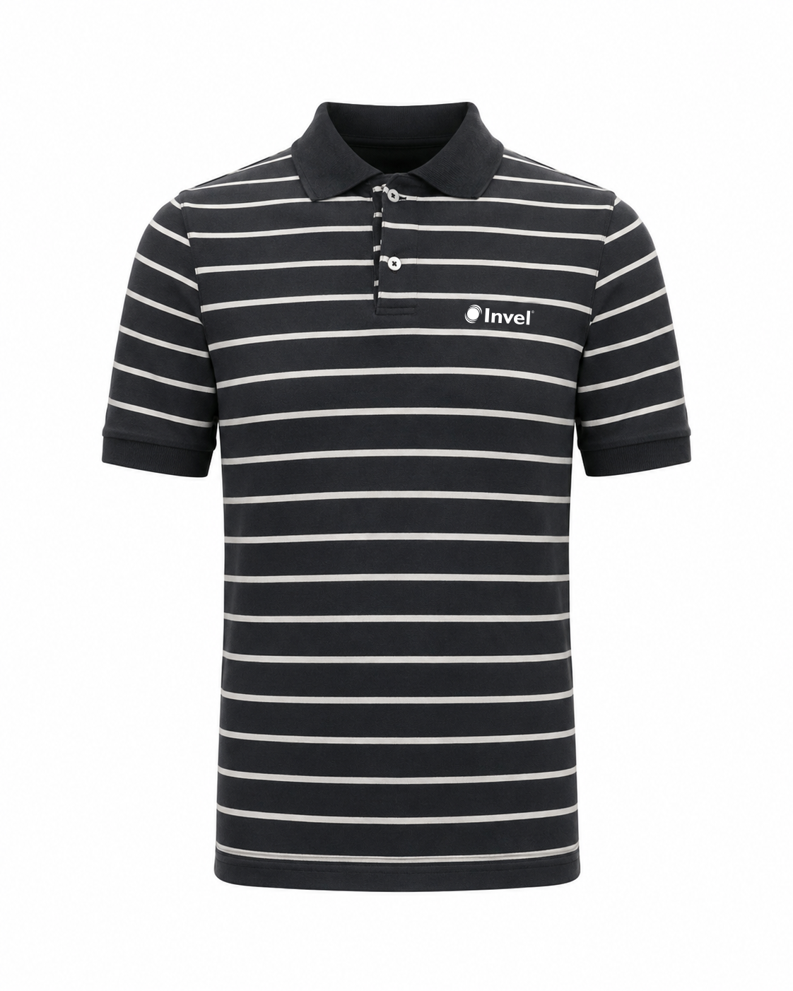 CAMISA POLO LISTRADA MASCULINA INVEL®