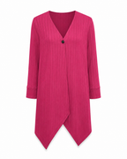 CARDIGAN COM BOTÕES MANGA LONGA FEMININO INVEL®