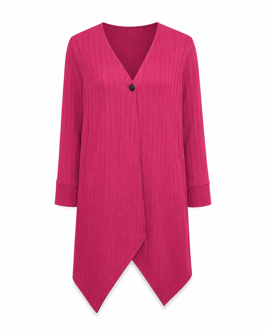 CARDIGAN COM BOTÕES MANGA LONGA FEMININO INVEL®