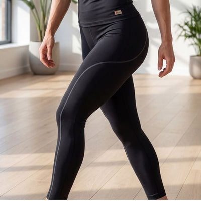 Legging Anticelulite Invel® OTI Suave Compressão (1-2 dedos acima região Umbigo)