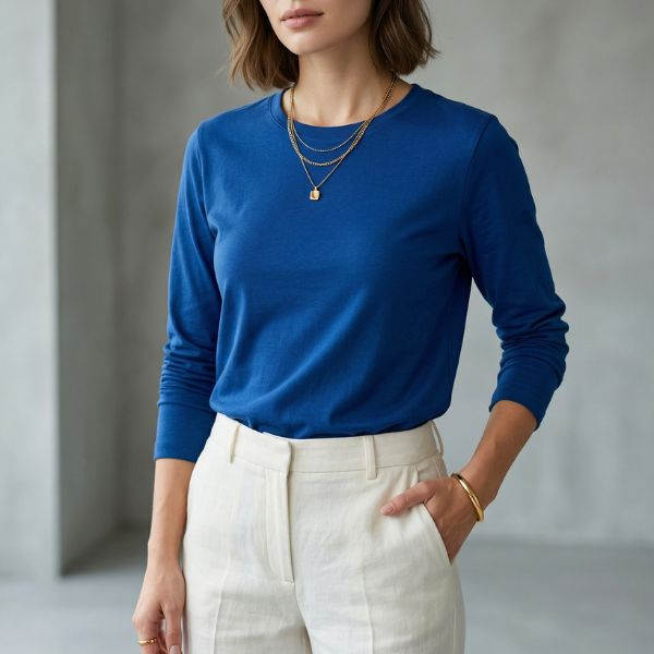 Camiseta Invel® Cotton Longa Feminina