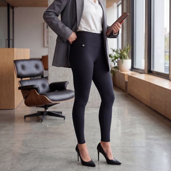 Legging Anticelulite Invel® Cintura Alta - Foco na Cintura - Teen Imagem principal do produto