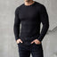 CAMISETA CANELADA INVEL® ROUND NECK MANGA LONGA - MASCULINA
