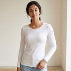 CAMISETA COMFORT MANGA LONGA FEMININA - ALÍVIO DA DOR NAS COSTAS