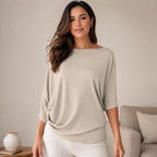 Camiseta Invel® Active Shirt Assimétrica - Manga Longa - Feminina