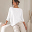 Camiseta Invel® Active Shirt Assimétrica - Manga Longa - Feminina