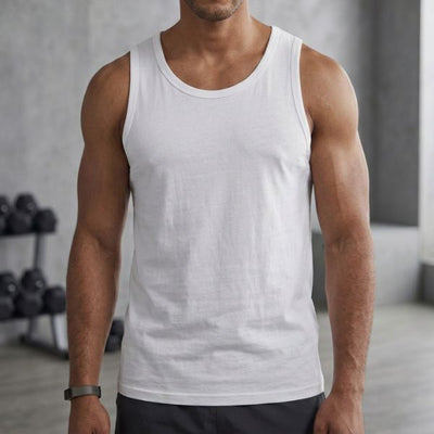 Regata Invel Active Tank Top - Maculina - Branca