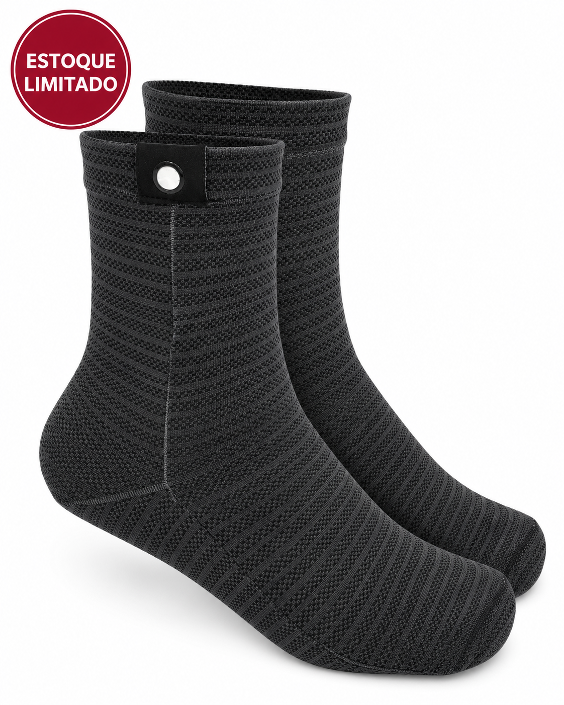 MEIA CONFORTO CANO CURTO UNISSEX INVEL®