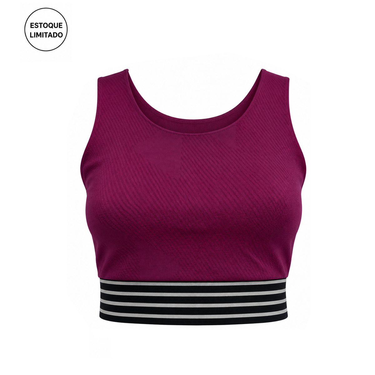 TOP JACQUARD DOUBLE FEMININO INVEL®
