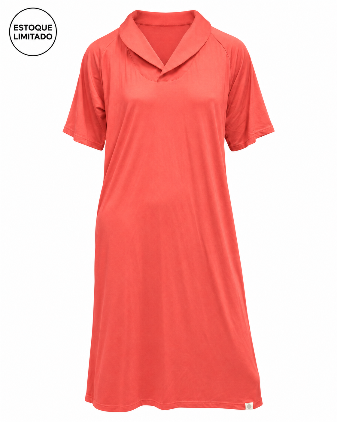 VESTIDO LOUNGE MANGA CURTA FEMININO INVEL®