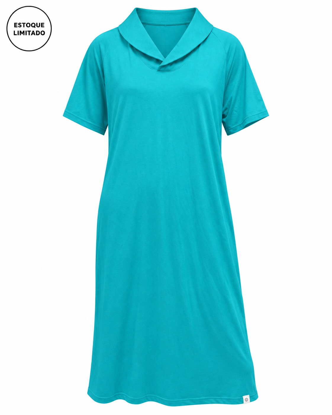 VESTIDO LOUNGE MANGA CURTA FEMININO INVEL® Imagem secundária do produto