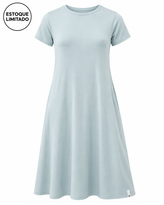 VESTIDO MIDI COM BOLSO FEMININO INVEL®