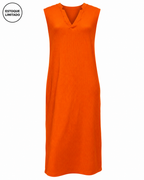 VESTIDO MIDI SEM MANGA FEMININO INVEL®