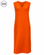 VESTIDO MIDI SEM MANGA FEMININO INVEL®