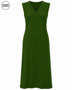 VESTIDO MIDI SEM MANGA FEMININO INVEL®