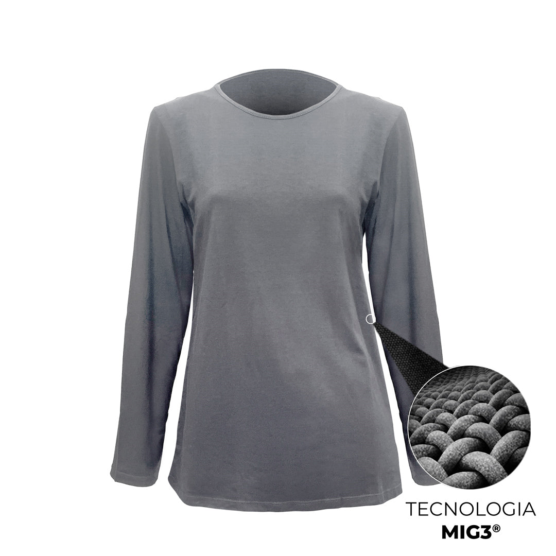 Camiseta Invel® Cotton Longa Feminina