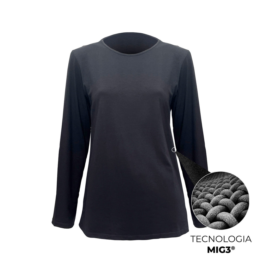 Camiseta Invel® Cotton Longa Feminina