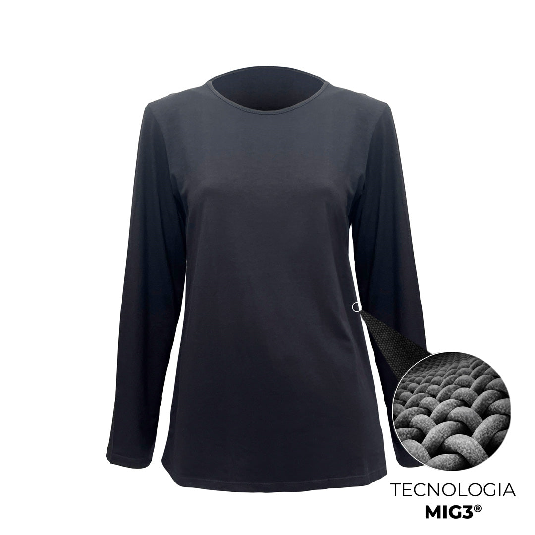 Camiseta Invel® Cotton Longa Feminina
