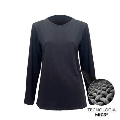 Camiseta Invel® Cotton Longa Feminina