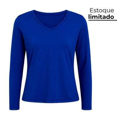 CAMISETA INVEL® MANGA LONGA FEMININA