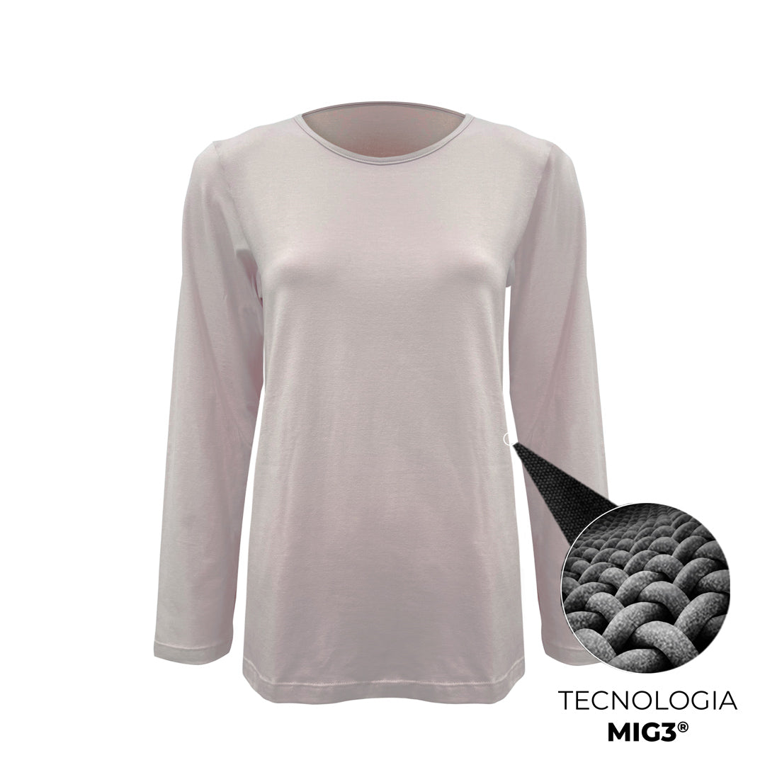 Camiseta Invel® Cotton Longa Feminina