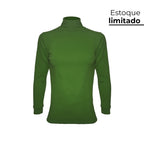 CAMISETA CANELADA INVEL® GOLA ALTA MANGA LONGA - FEMININA