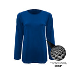 Camiseta Invel® Cotton Longa Feminina