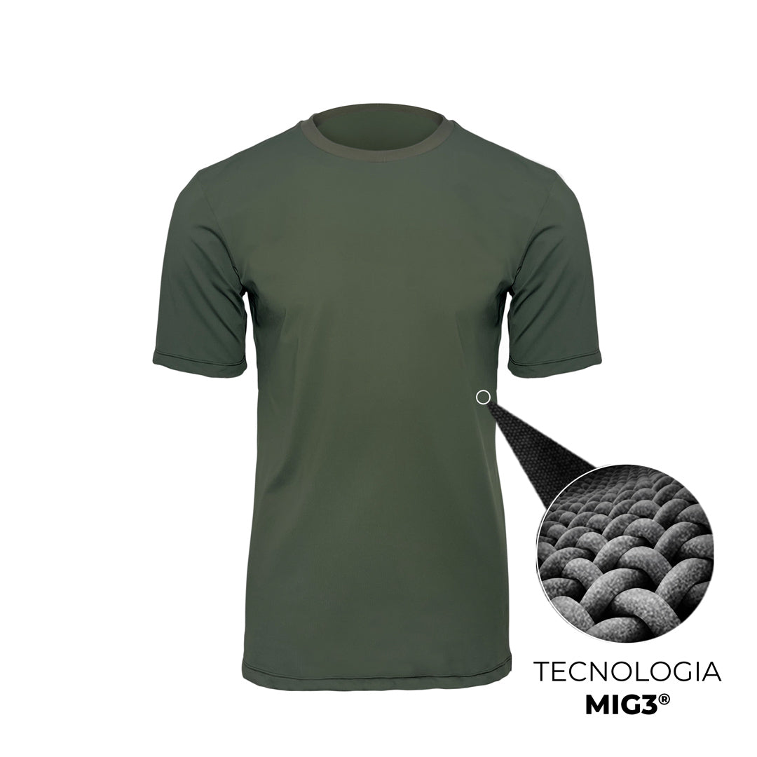 CAMISETA INVEL® LOUNGE MASCULINA - MANGA CURTA - ALÍVIO DA DOR NAS COSTAS