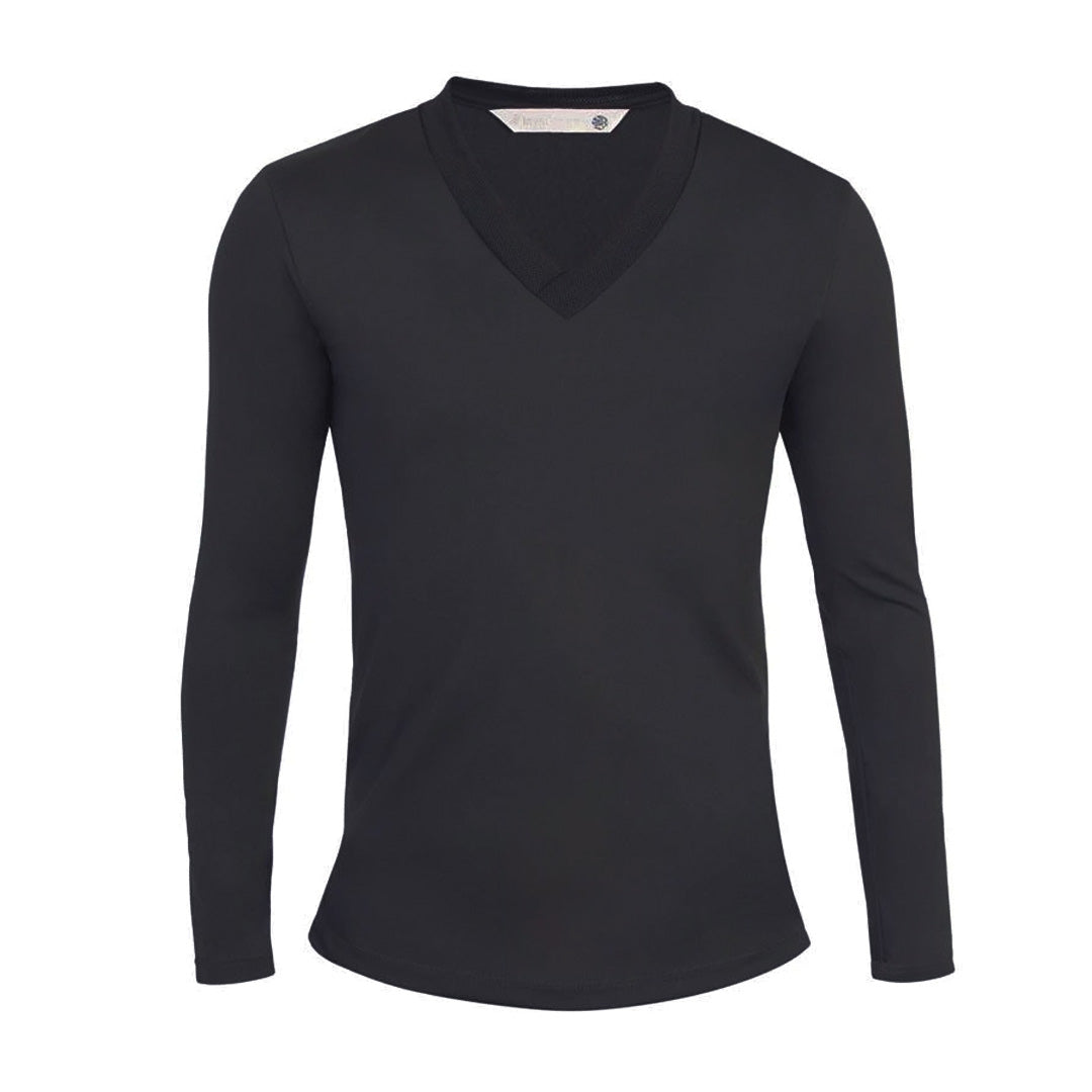 CAMISETA OTI MANGA LONGA GOLA V MASCULINA