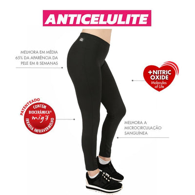 Legging Invel® Actiive Shorts Tradicional