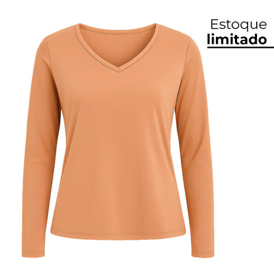 CAMISETA INVEL® MANGA LONGA FEMININA