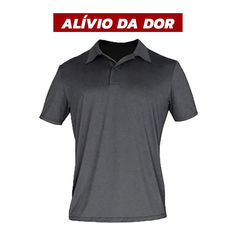 CAMISETA INVEL® POLO MASCULINA - ALÍVIO DA DOS NAS COSTAS Secondary image