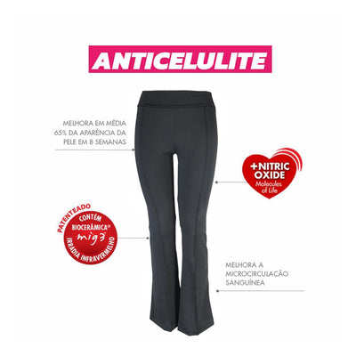 CALÇA ANTICELULITE INVEL® ACTIIVE SHORTS - SENNE