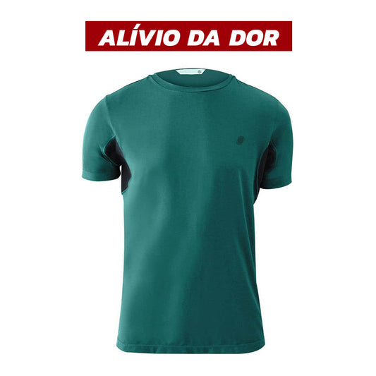 CAMISETA INVEL® SPORT MASCULINA - MANGA CURTA - ALÍVIO DA DOR NAS COSTAS