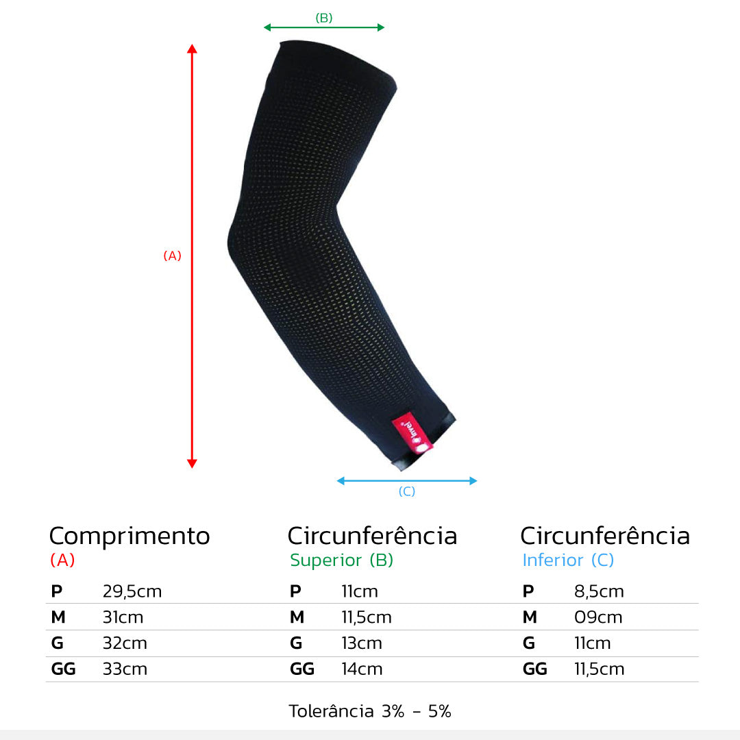 Braçadeira Invel® - Active Arm Sleeve (Unitário)