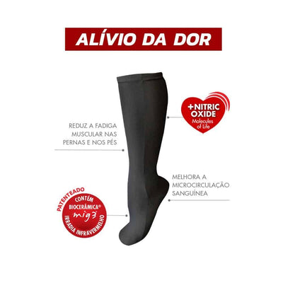 Palmilha Invel Insole + Meia Invel Socks Unissex