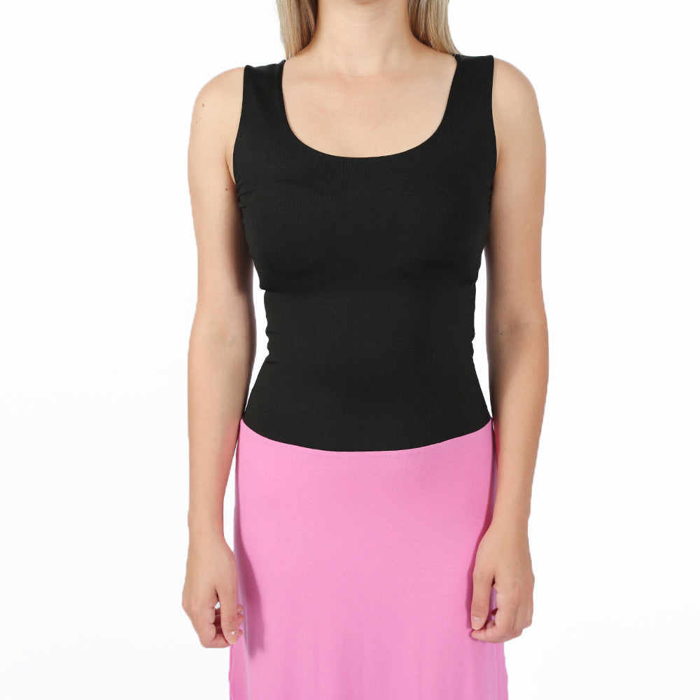 Vestido Invel® Duas Cores - Longo - Invel