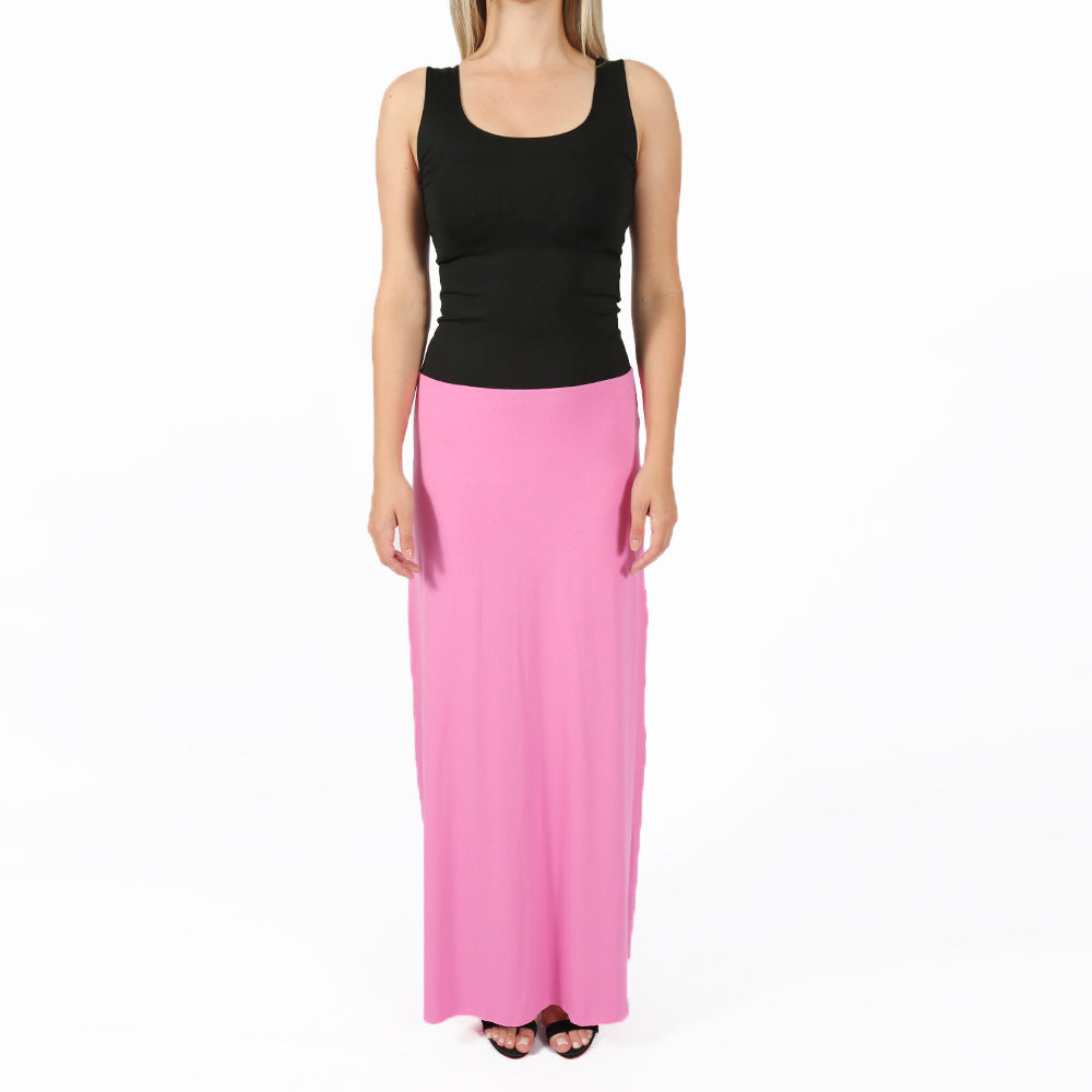 Vestido Invel® Duas Cores - Longo - Invel