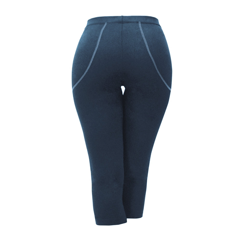 BERMUDA CORSÁRIO ANTICELULITE INVEL DESIGN SILHUETA SUAVE COMPRESSÃO (1 A 2 DEDOS ACIMA DO UMBIGO)