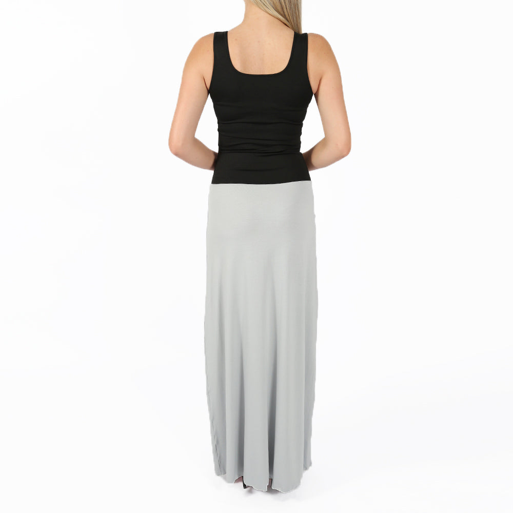 Vestido Invel® Duas Cores - Longo - Invel
