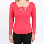 Camiseta Barroco Manga Longa Feminina - Invel