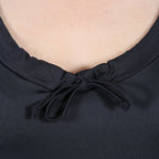 Camiseta Invel® Casual Feminina - Manga Curta - Detalhe na Gola - Invel