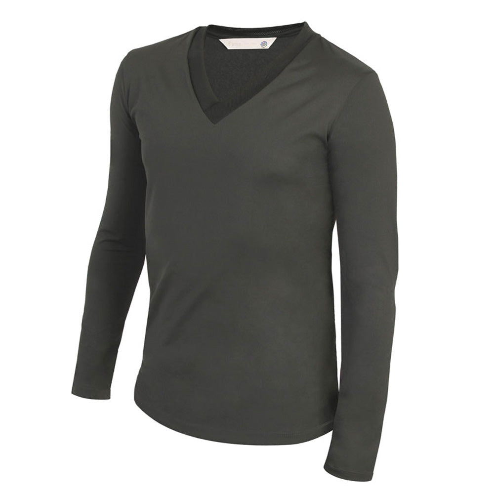 CAMISETA OTI MANGA LONGA GOLA V MASCULINA