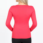 Camiseta Comfort Manga Longa Feminina - Invel